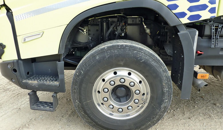 Volvo FMX 500 Vorderachse