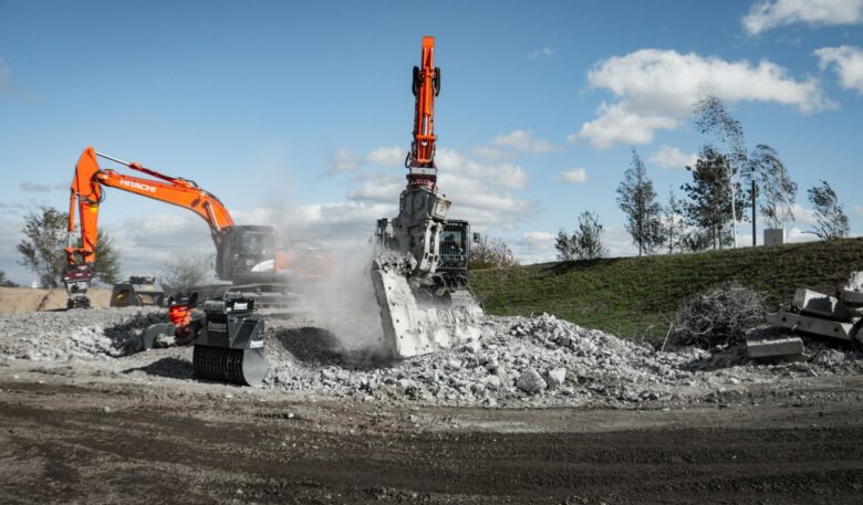 Abbruch und mineralisches Recycling