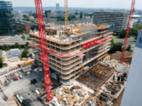 Vertikaler Campus wächst