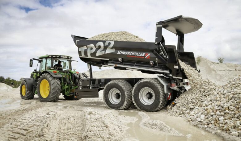 Zweiachsige Alternative am Großtraktor