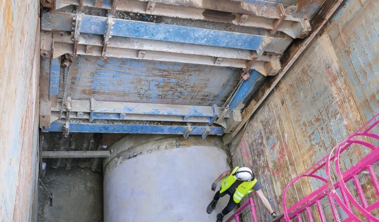 Linearverbau ideal für tiefe Gruben