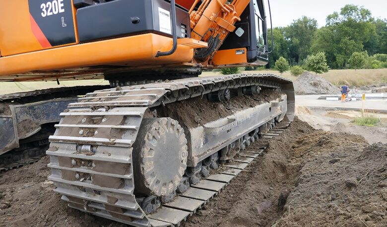 Damit der Bagger schnell wieder baggert