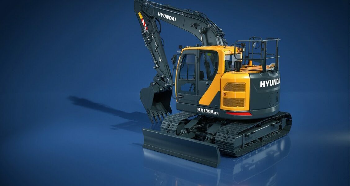 Hyundai Raupenbagger HX130A LCR