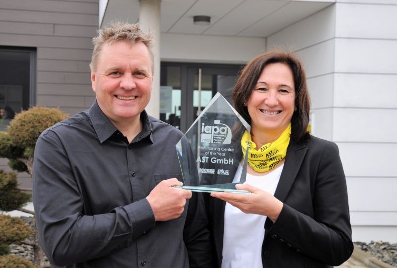 Internationaler Erfolg für AST Angelika und Matthias Müller (ATS), IPAF Award 2022