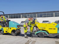 Ammann-Minifertiger extrem produktiv