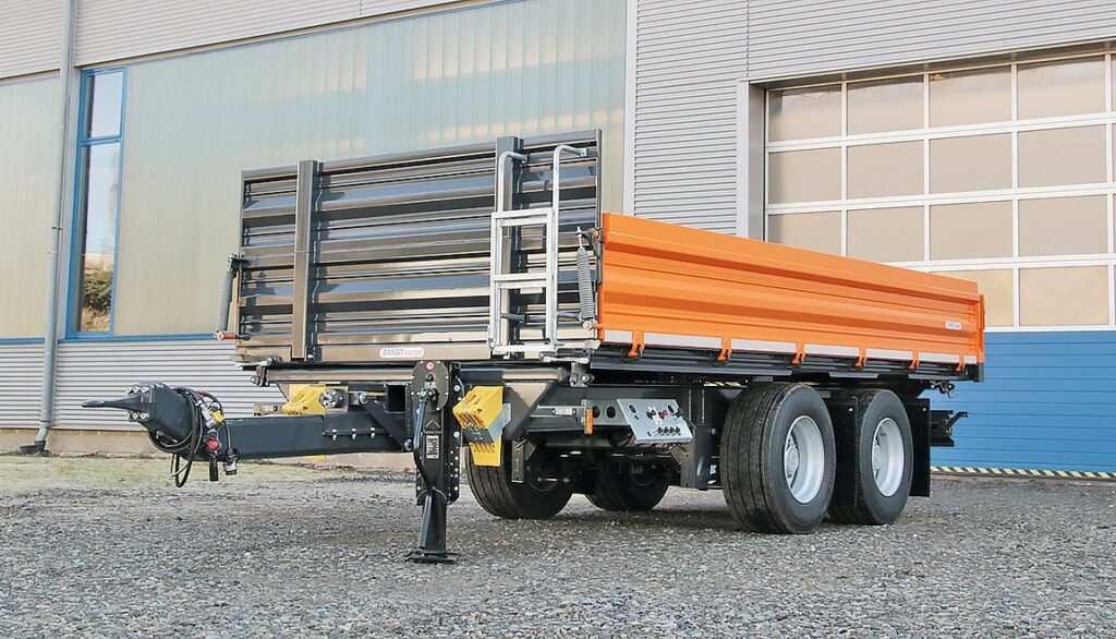 Zandt Cargo Tandem-Dreiseitenkippper