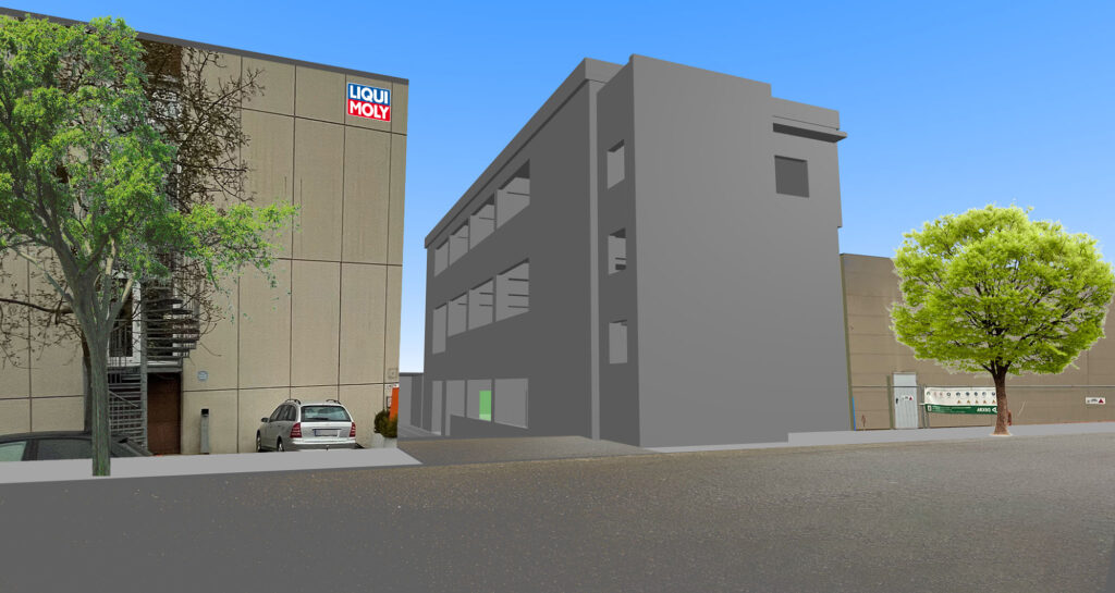 Neubau am Standort Ulm Liqui Moly, Neubau Ulm