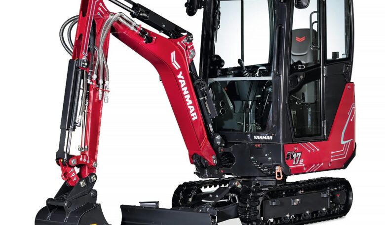 Yanmar SV17e – Elektro-Minibagger Prototyp