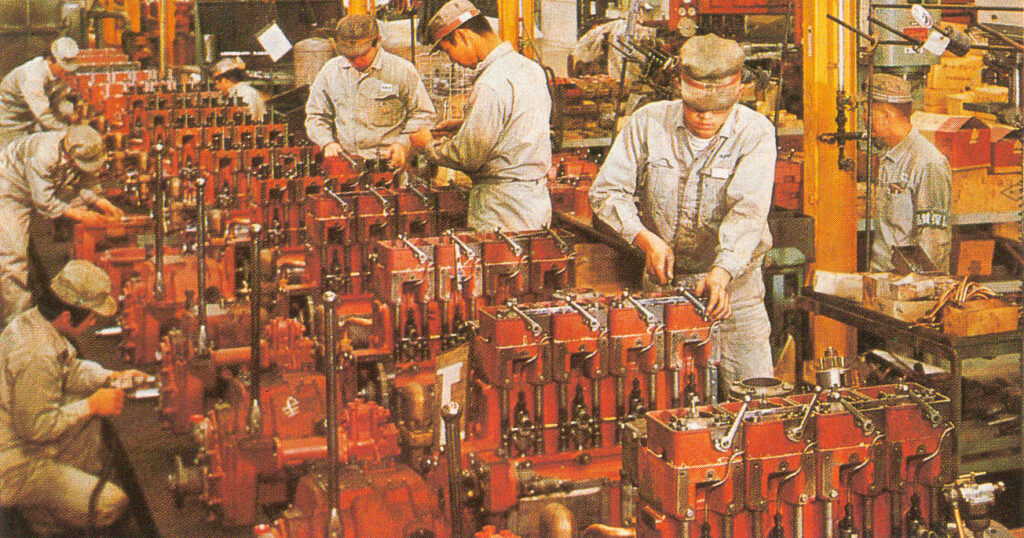Kubota, Motorenproduktion seit 1922