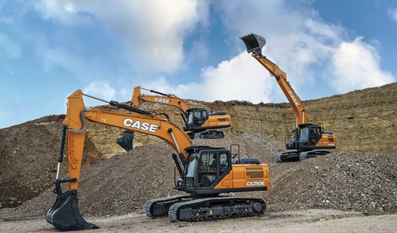 Neue CX-Bagger der E-Serie von Case