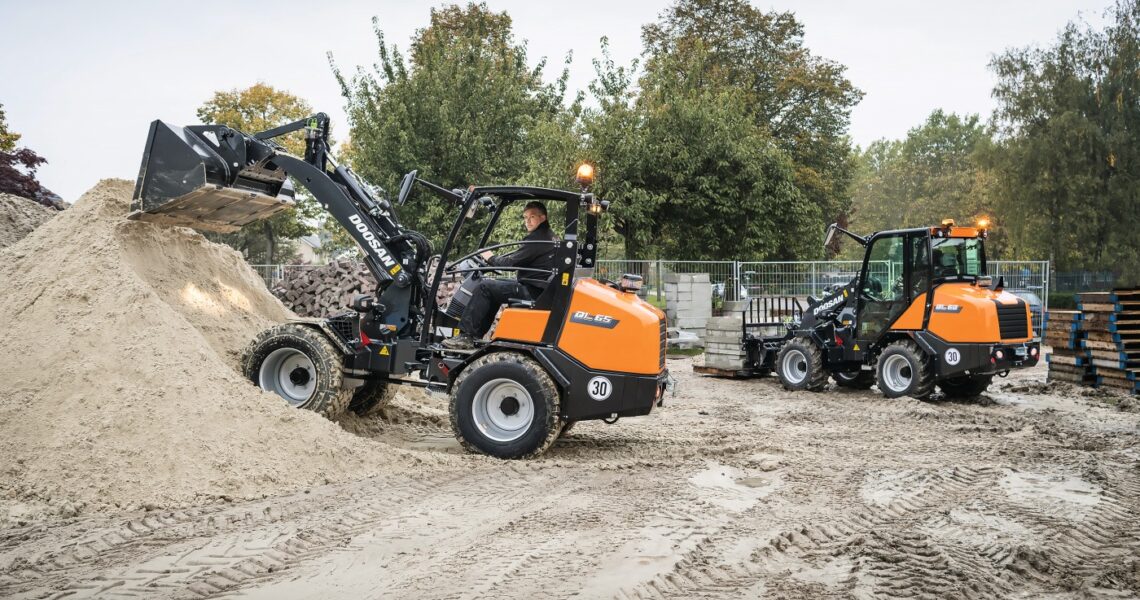 Doosan Kompaktradlader DL60-7 und DL65-7