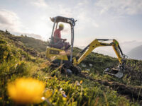 E-Maschinen von Wacker Neuson im Einklang mit der Natur