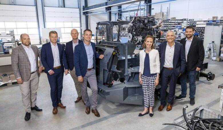 Deutz-Motoren für die Dumperflotte
