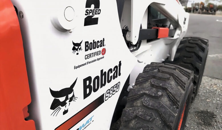 Zertifizierung für gebrauchte Bobcat-Maschinen