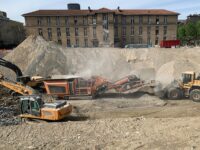 All-in-One-Lösung für Pariser Abbruch-Baustelle