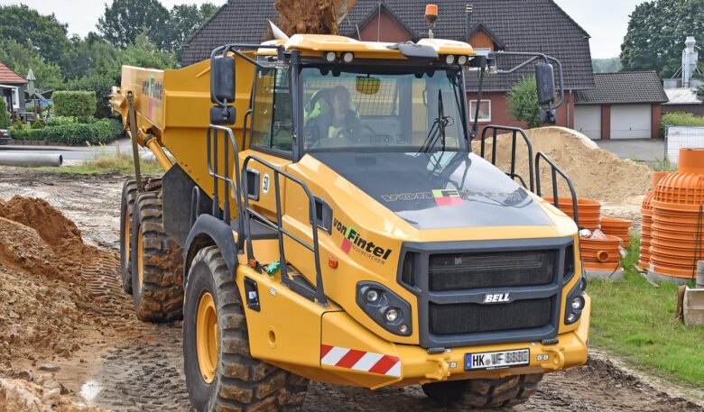 Bell-Dumper B30E Narrow mit deutscher Straßenzulassung