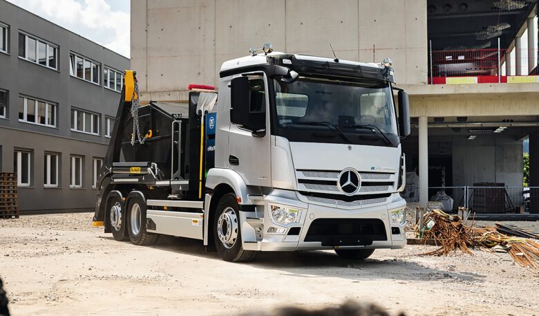 Alles am Lkw läuft mit Strom