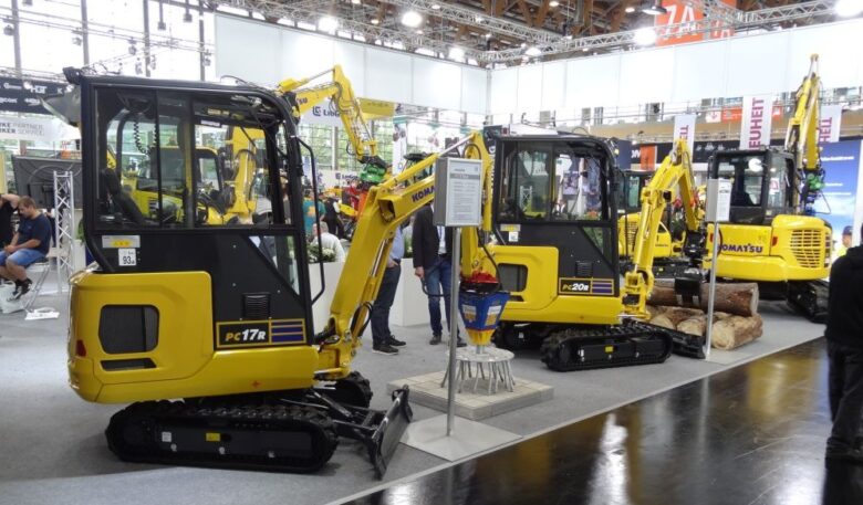 Komatsu Bagger GaLaBau 2022 Neuvorstellung