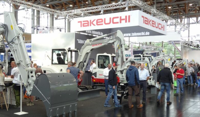 Takeuchi Hüllkreisbagger TB 257 Galabau 2022