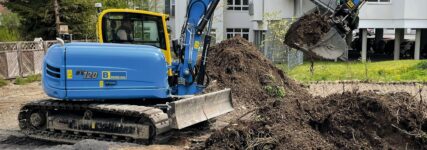 Berge-Bau setzt auf Yanmar-Maschinen