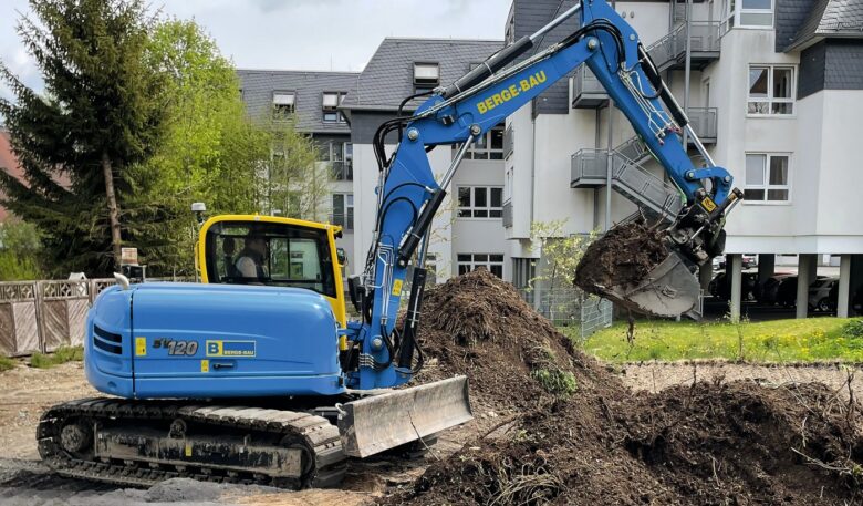 Berge-Bau setzt auf Yanmar-Maschinen