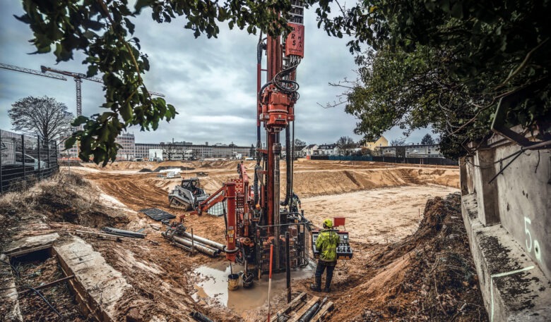 Bodensanierung mit In-situ-Verfahren im tiefen Erdreich