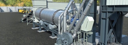 Revoc-System reduziert Emissionen bei der Asphaltherstellung