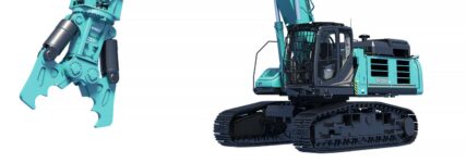 Kobelco-Abbruchbagger SK550DLC-11 für breites Aufgabenspektrum