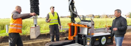 Vacu-Pallet-Mobil E mit Elektromotor von Optimas