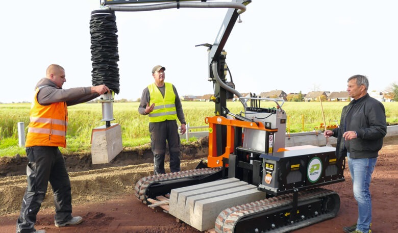 Vacu-Pallet-Mobil E mit Elektromotor von Optimas