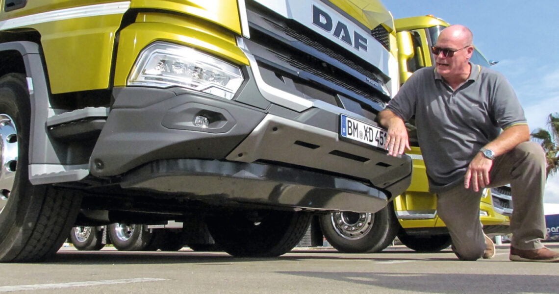 DAF XD Front mit Schutzblech