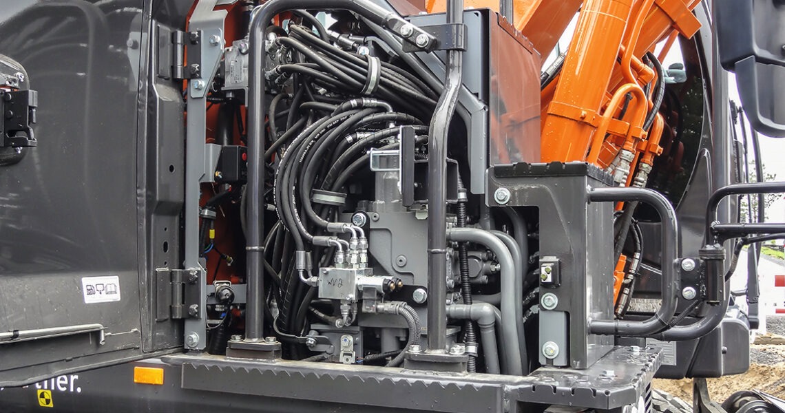 Deutz-Motor im Hitachi ZX 135 W-7