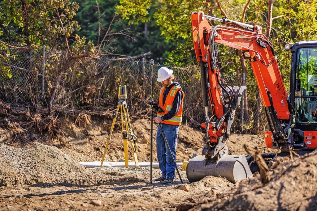 Topcon MC-Mobile Maschinensteuerung für Minibagger