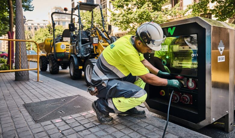 Pionierarbeit auf Zero-Emission-Baustelle