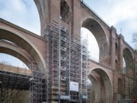 Geda-Bauaufzüge stemmen Mammutsanierung an Ziegelsteinbrücke