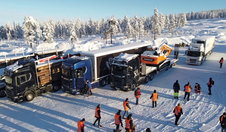Scania Winter Drive 2023 in Trysil