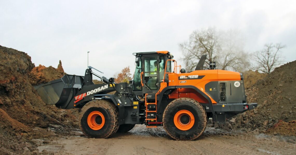 Doosan-Radlader DL420CVT