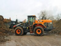 Doosan-Radlader DL420CVT-7 mit hoher Kraftstoffersparnis