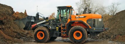 Doosan-Radlader DL420CVT-7 mit hoher Kraftstoffersparnis