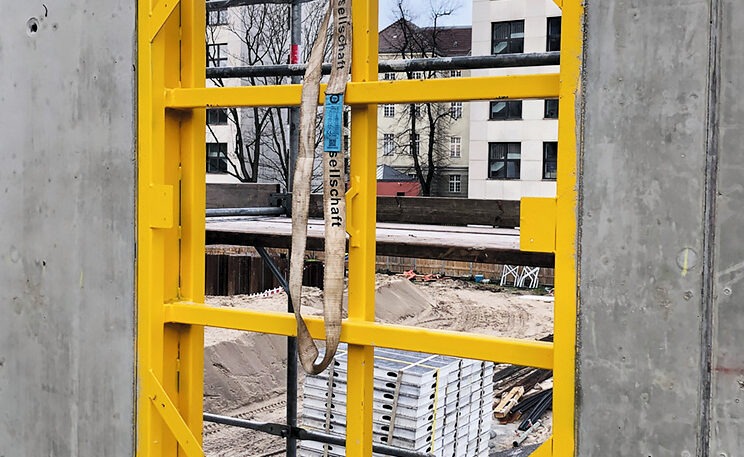 Wiederverwendbare Fensterschalung
