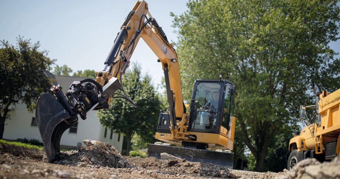 Tiltrotator TRS-Modell Zeppelin/Caterpillar