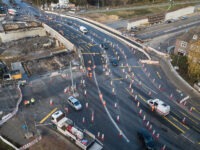 Verkehrsführung von Zeppelin Rental sichert Brückenabriss