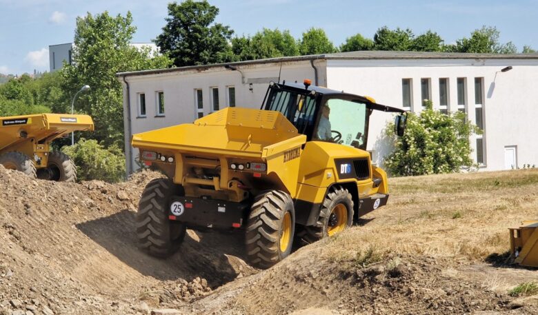 Elektro-Dumper DT6 von Hydrema debütiert in Weimar