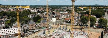 Schnelle Deckenbetonage mit Meva-Schalungen und -Gerüsten