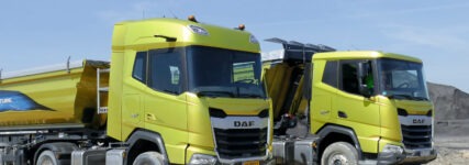 Neue XF- und XD-Baufahrzeuge von DAF