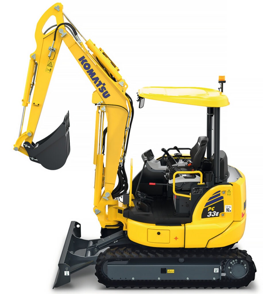 Komatsu PC33E-6 Elektro-Minibagger