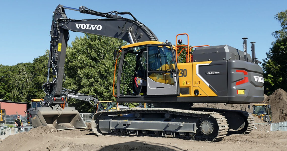 akkubetriebener Volvo EC 230