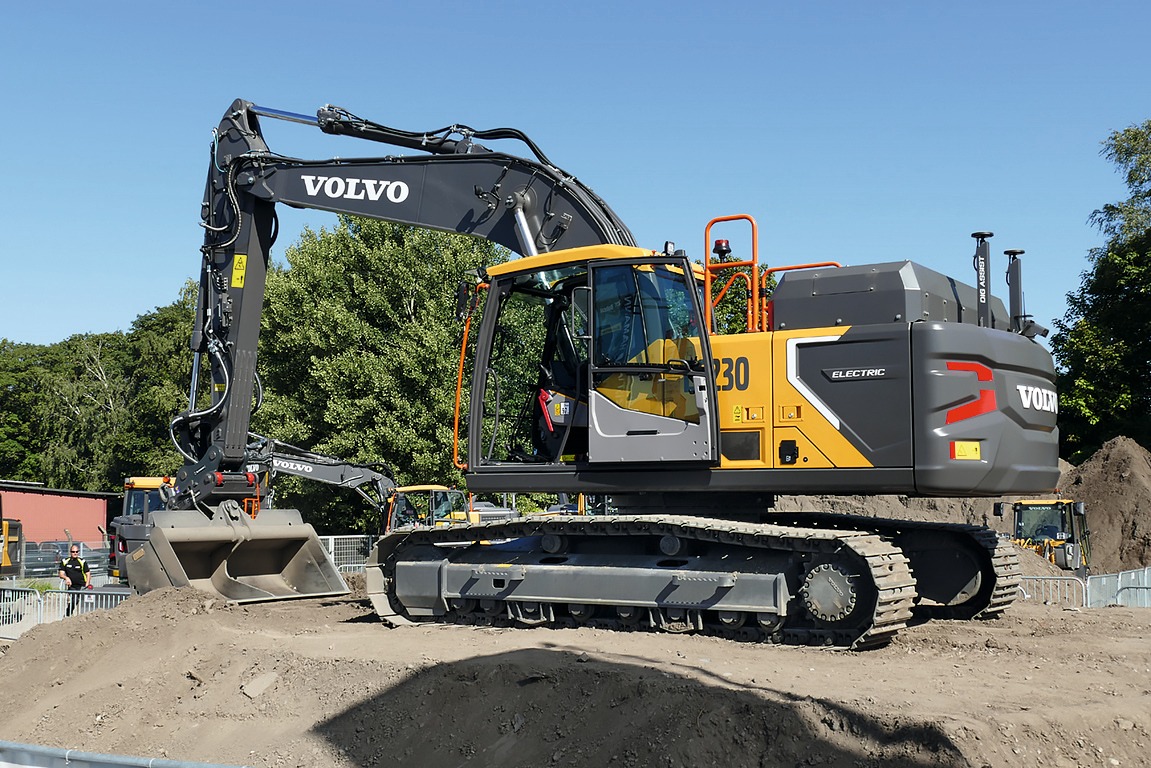 akkubetriebener Volvo EC 230