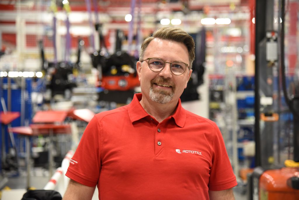 Neuer Marketing- und Vertriebsleiter Rototilt, Stefan Bergström