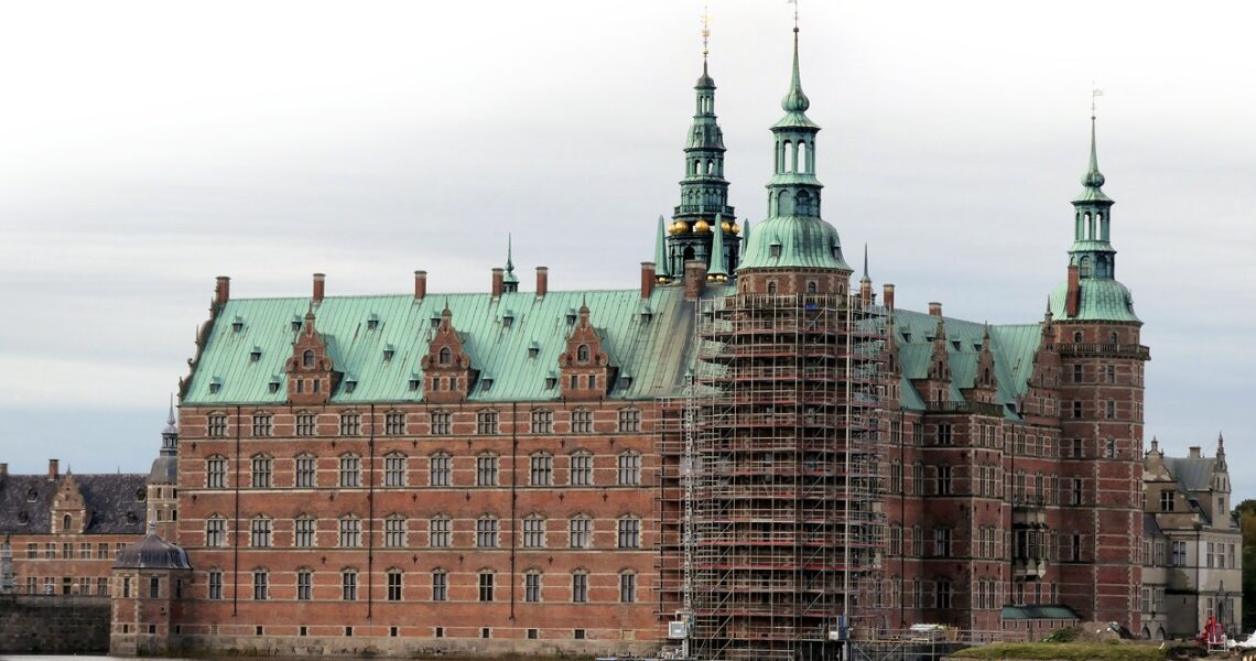 Renaissanceschlosses Frederiksborg im dänischen Hillerød